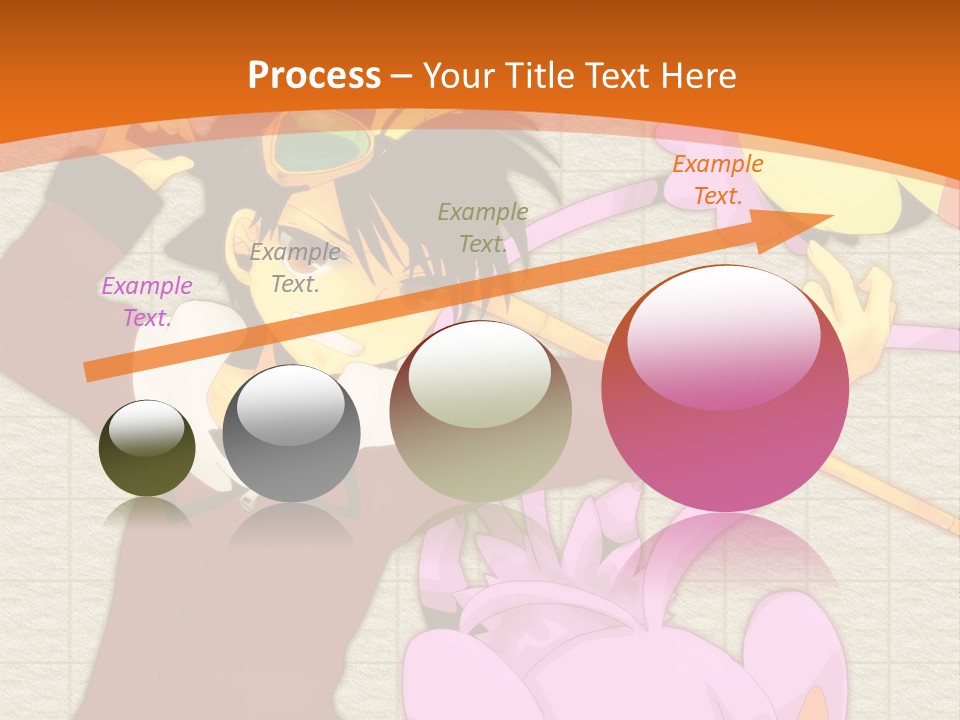 A Cartoon Character Is Holding A Toy In His Hand PowerPoint Template