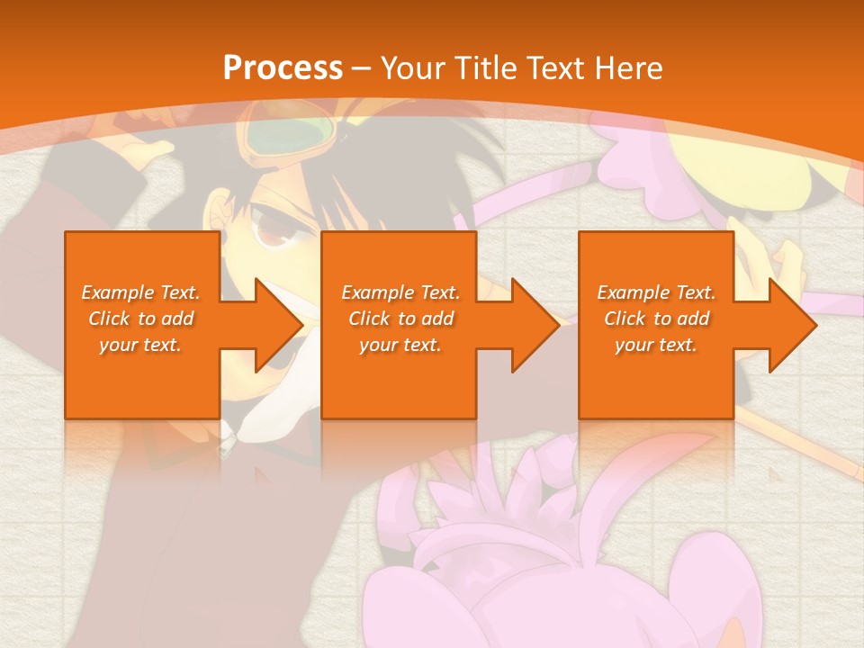 A Cartoon Character Is Holding A Toy In His Hand PowerPoint Template