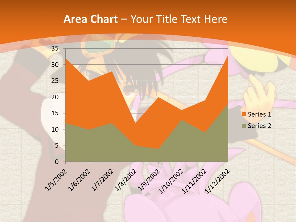 A Cartoon Character Is Holding A Toy In His Hand PowerPoint Template