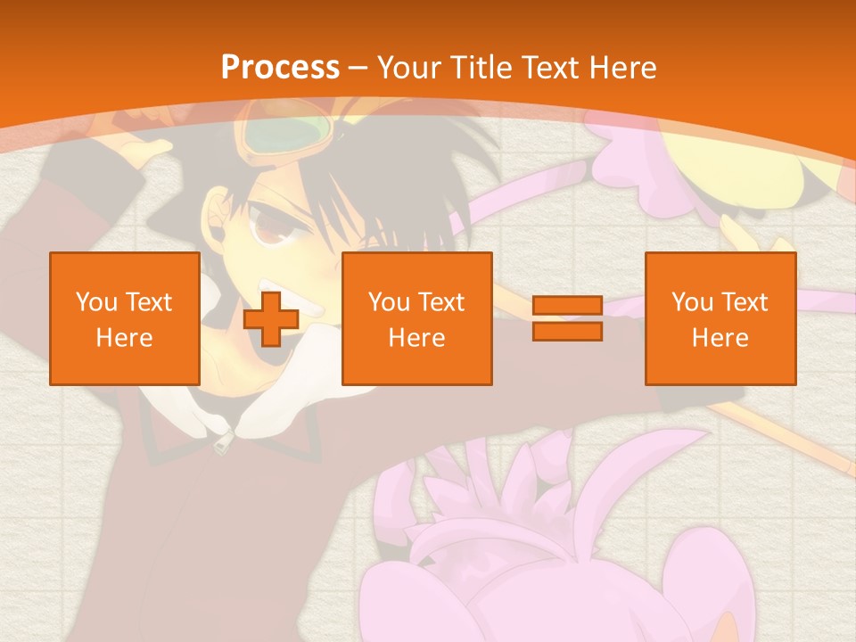 A Cartoon Character Is Holding A Toy In His Hand PowerPoint Template