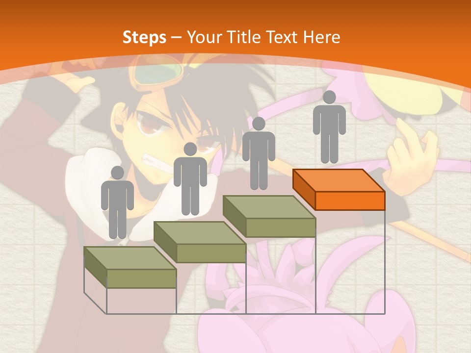 A Cartoon Character Is Holding A Toy In His Hand PowerPoint Template