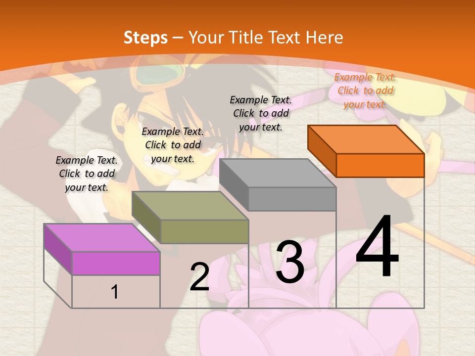 A Cartoon Character Is Holding A Toy In His Hand PowerPoint Template