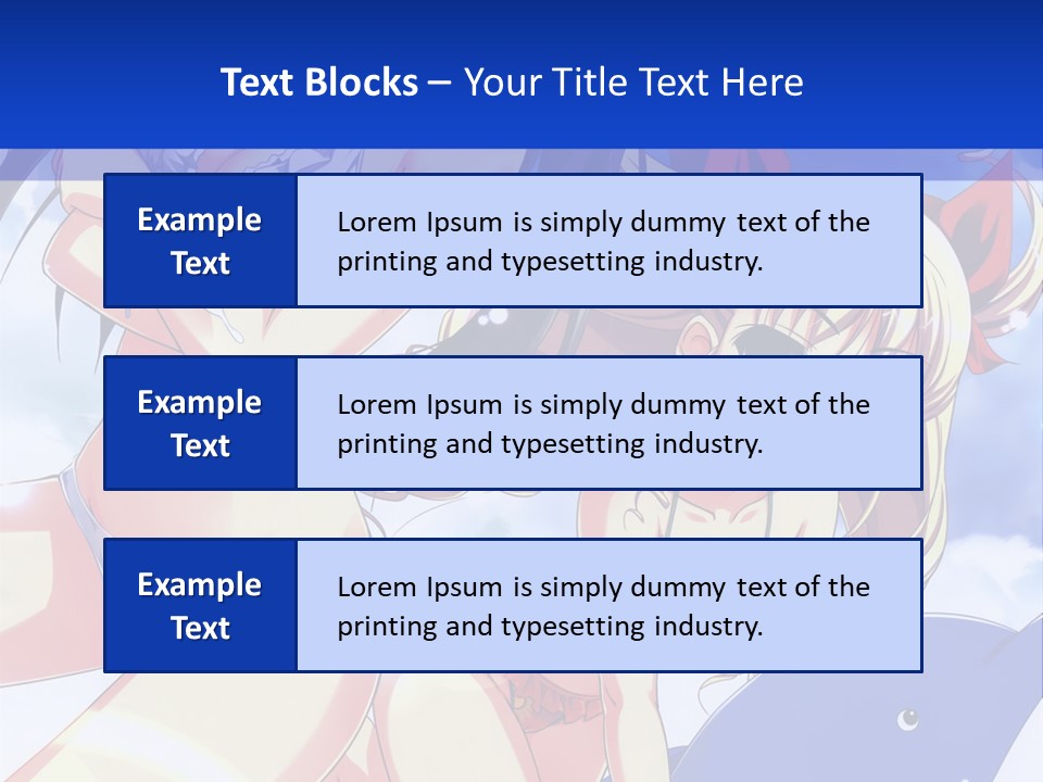 A Girl And A Boy In The Water With A Sky Background PowerPoint Template