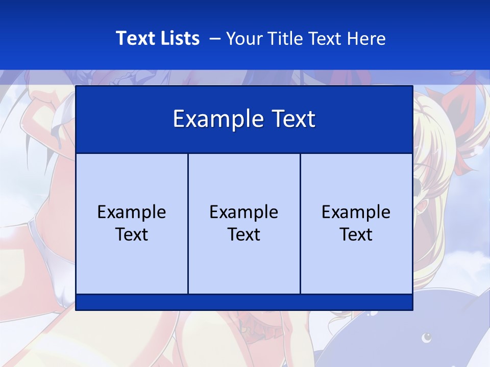 A Girl And A Boy In The Water With A Sky Background PowerPoint Template