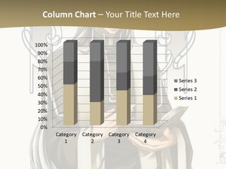 A Man In A Priest Outfit Holding A Cross Powerpoint Presentation PowerPoint Template