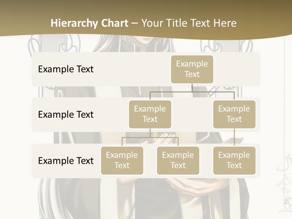 A Man In A Priest Outfit Holding A Cross Powerpoint Presentation PowerPoint Template