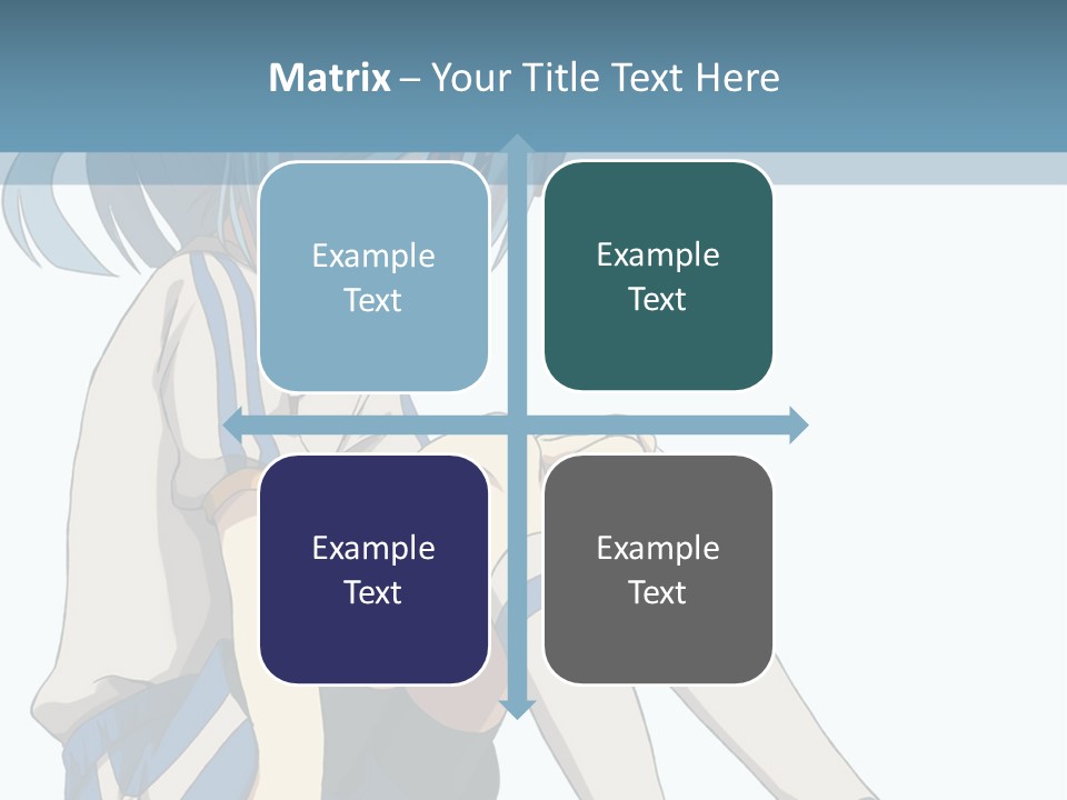 A Girl Sitting On The Ground With Her Legs Crossed PowerPoint Template