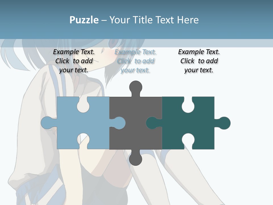 A Girl Sitting On The Ground With Her Legs Crossed PowerPoint Template