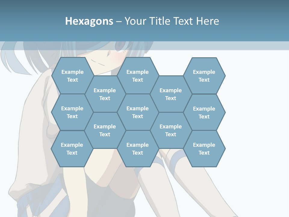 A Girl Sitting On The Ground With Her Legs Crossed PowerPoint Template