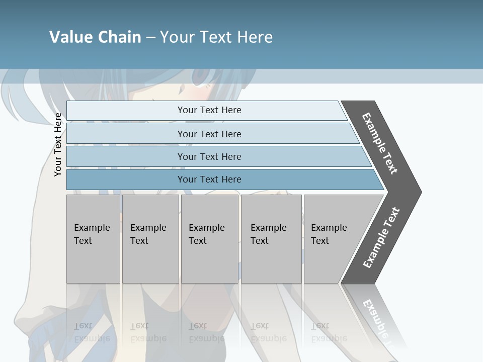 A Girl Sitting On The Ground With Her Legs Crossed PowerPoint Template