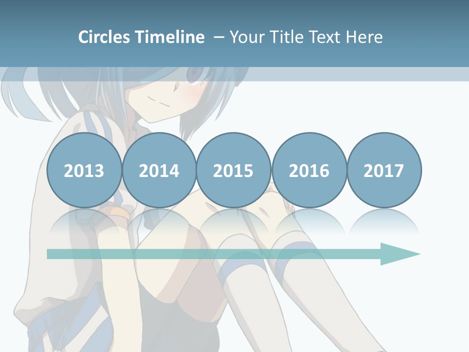 A Girl Sitting On The Ground With Her Legs Crossed PowerPoint Template