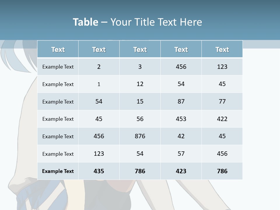 A Girl Sitting On The Ground With Her Legs Crossed PowerPoint Template