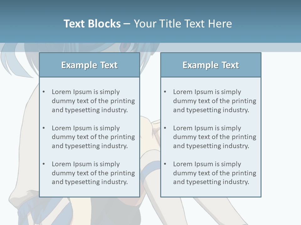 A Girl Sitting On The Ground With Her Legs Crossed PowerPoint Template