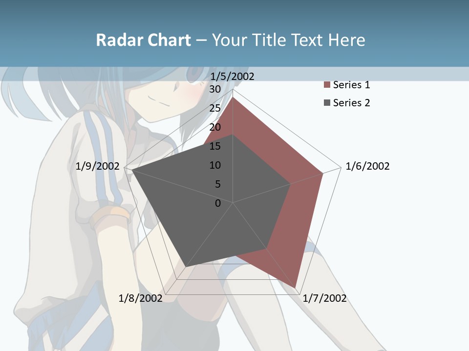 A Girl Sitting On The Ground With Her Legs Crossed PowerPoint Template