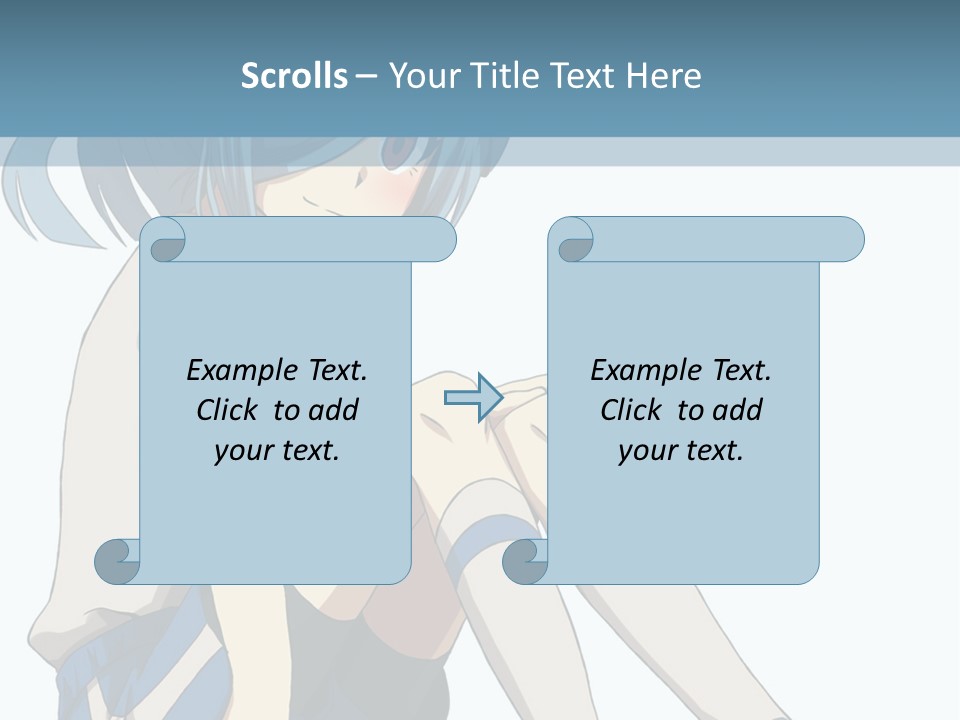 A Girl Sitting On The Ground With Her Legs Crossed PowerPoint Template