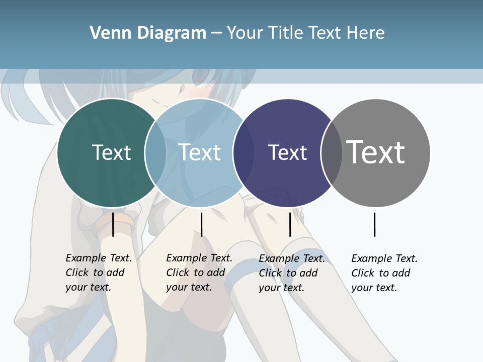 A Girl Sitting On The Ground With Her Legs Crossed PowerPoint Template