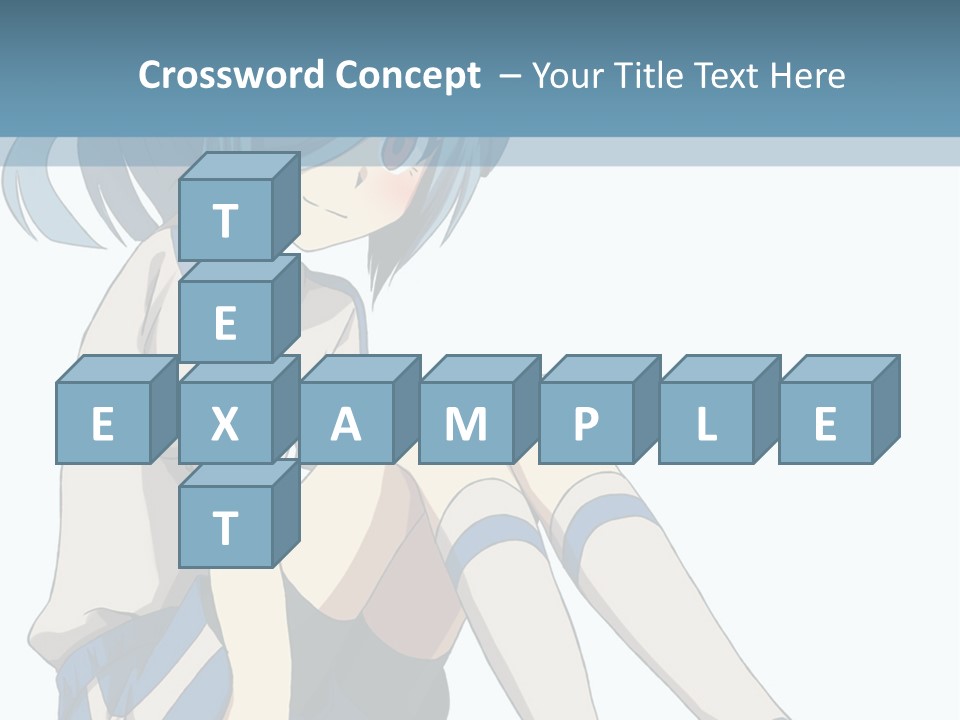 A Girl Sitting On The Ground With Her Legs Crossed PowerPoint Template