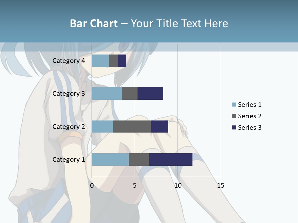 A Girl Sitting On The Ground With Her Legs Crossed PowerPoint Template