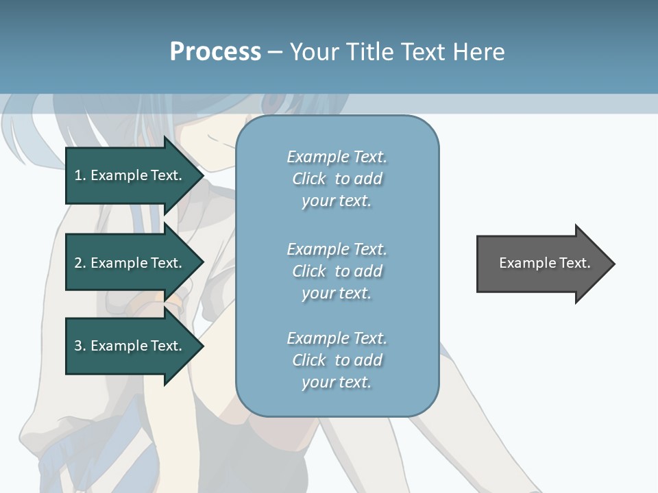 A Girl Sitting On The Ground With Her Legs Crossed PowerPoint Template