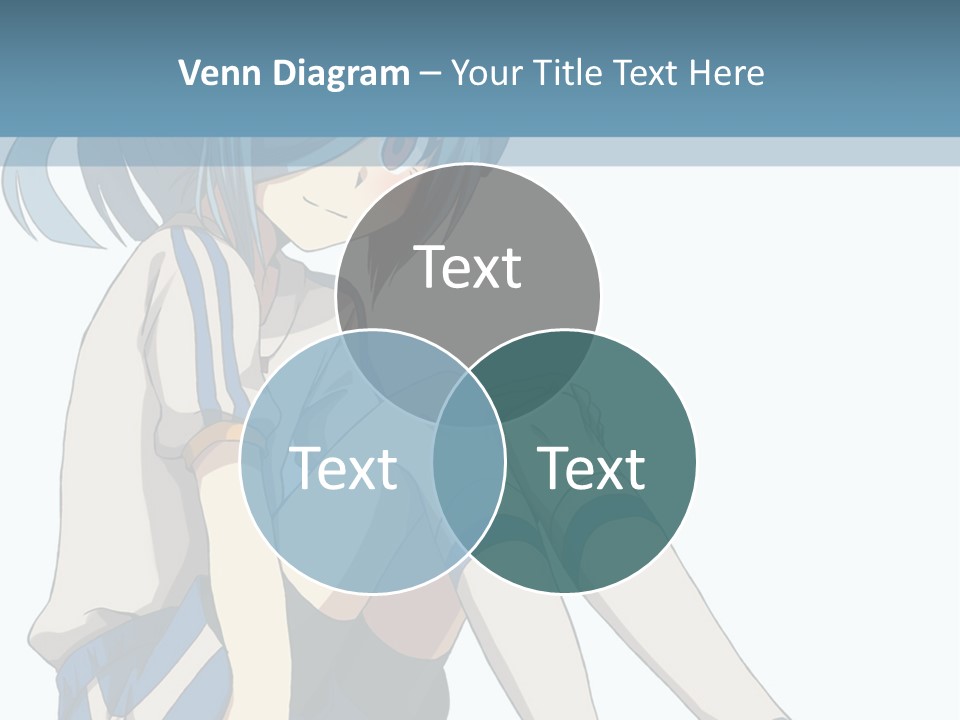 A Girl Sitting On The Ground With Her Legs Crossed PowerPoint Template