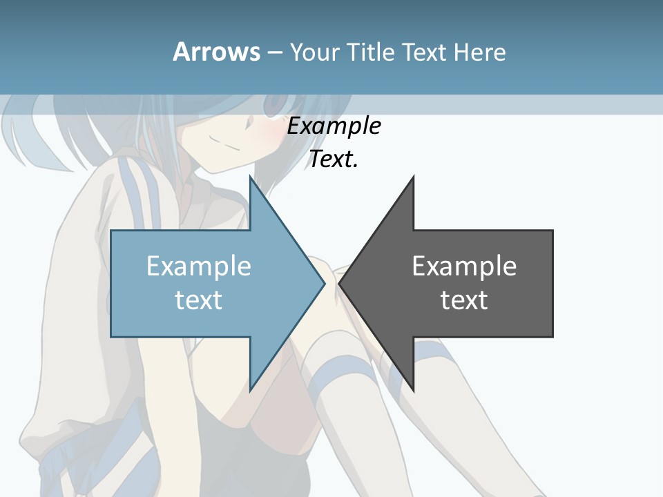 A Girl Sitting On The Ground With Her Legs Crossed PowerPoint Template