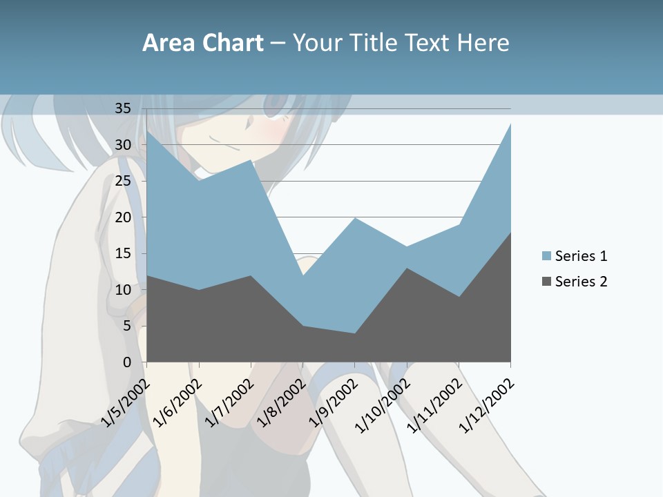 A Girl Sitting On The Ground With Her Legs Crossed PowerPoint Template