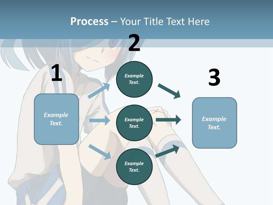 A Girl Sitting On The Ground With Her Legs Crossed PowerPoint Template