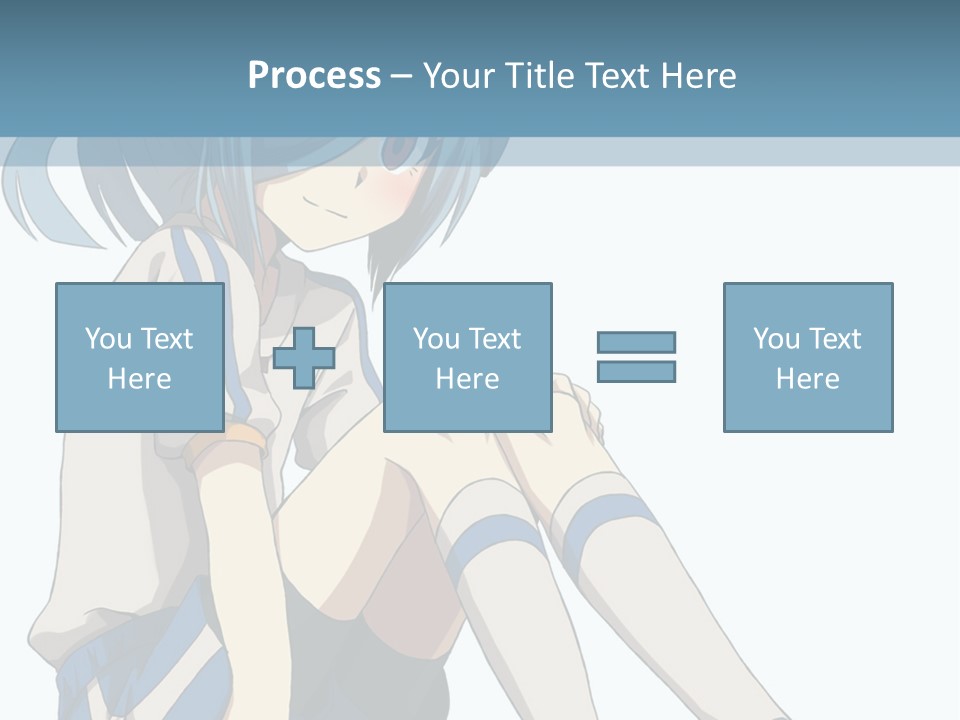 A Girl Sitting On The Ground With Her Legs Crossed PowerPoint Template