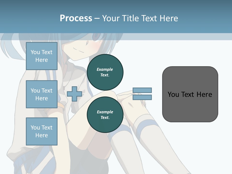 A Girl Sitting On The Ground With Her Legs Crossed PowerPoint Template