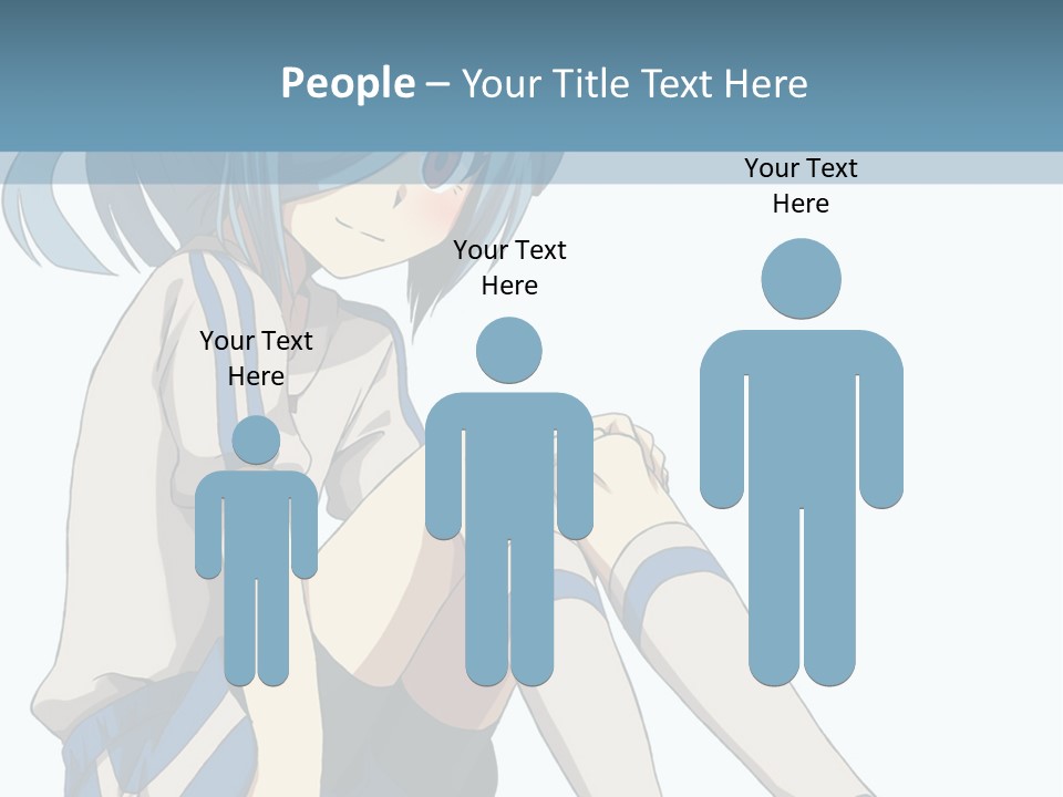 A Girl Sitting On The Ground With Her Legs Crossed PowerPoint Template