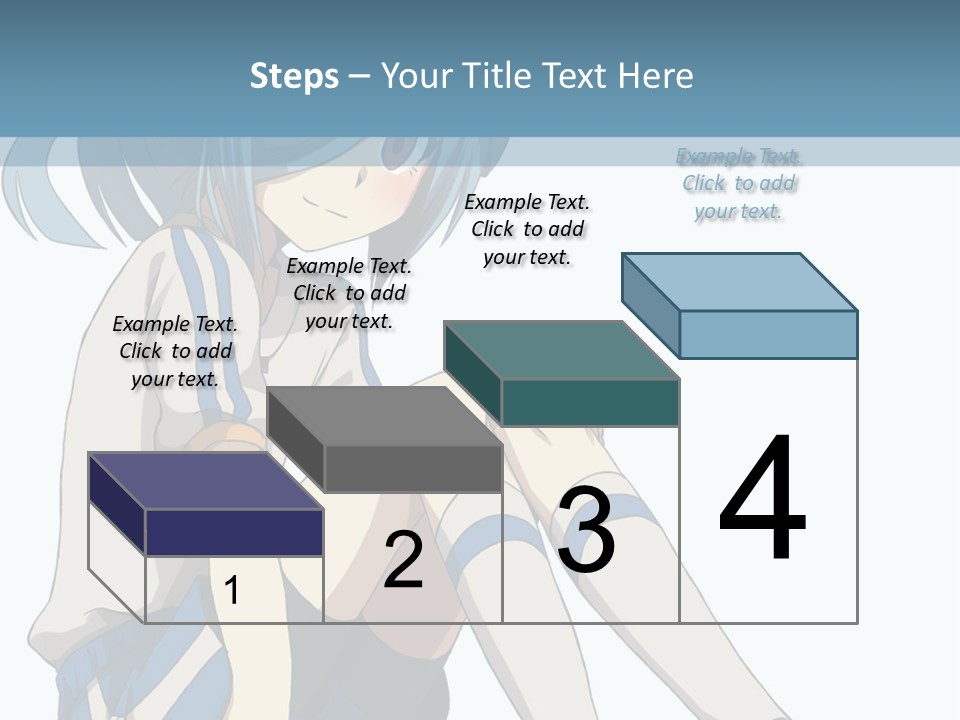 A Girl Sitting On The Ground With Her Legs Crossed PowerPoint Template