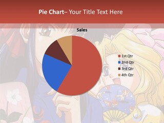 A Couple Of Anime Characters Standing Next To Each Other PowerPoint Template