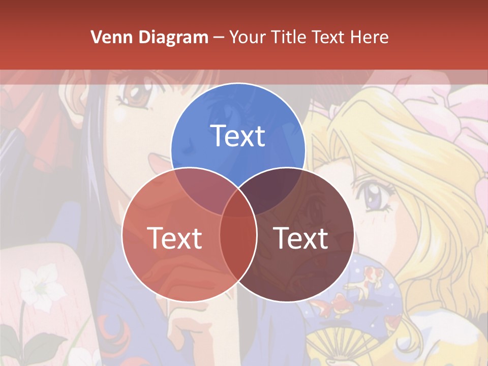 A Couple Of Anime Characters Standing Next To Each Other PowerPoint Template