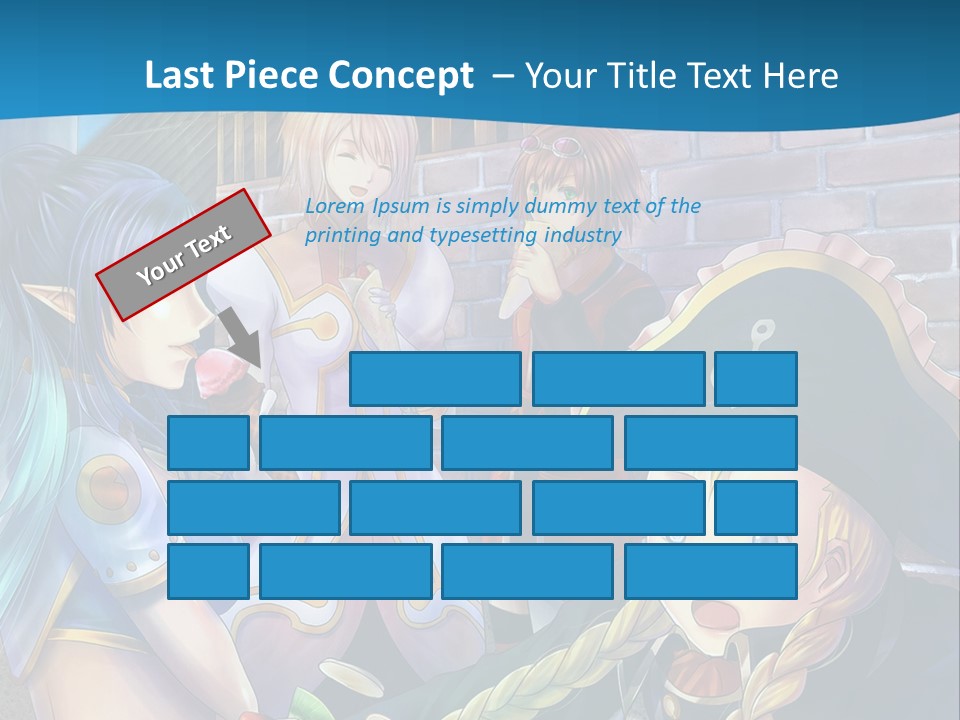 A Group Of People Standing Next To Each Other PowerPoint Template