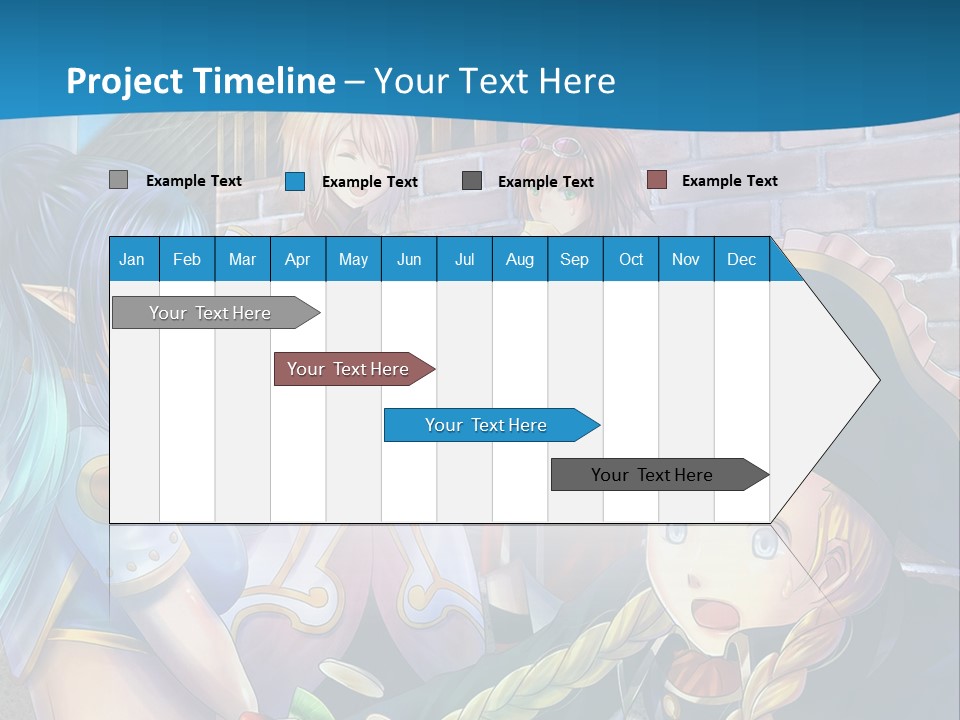 A Group Of People Standing Next To Each Other PowerPoint Template