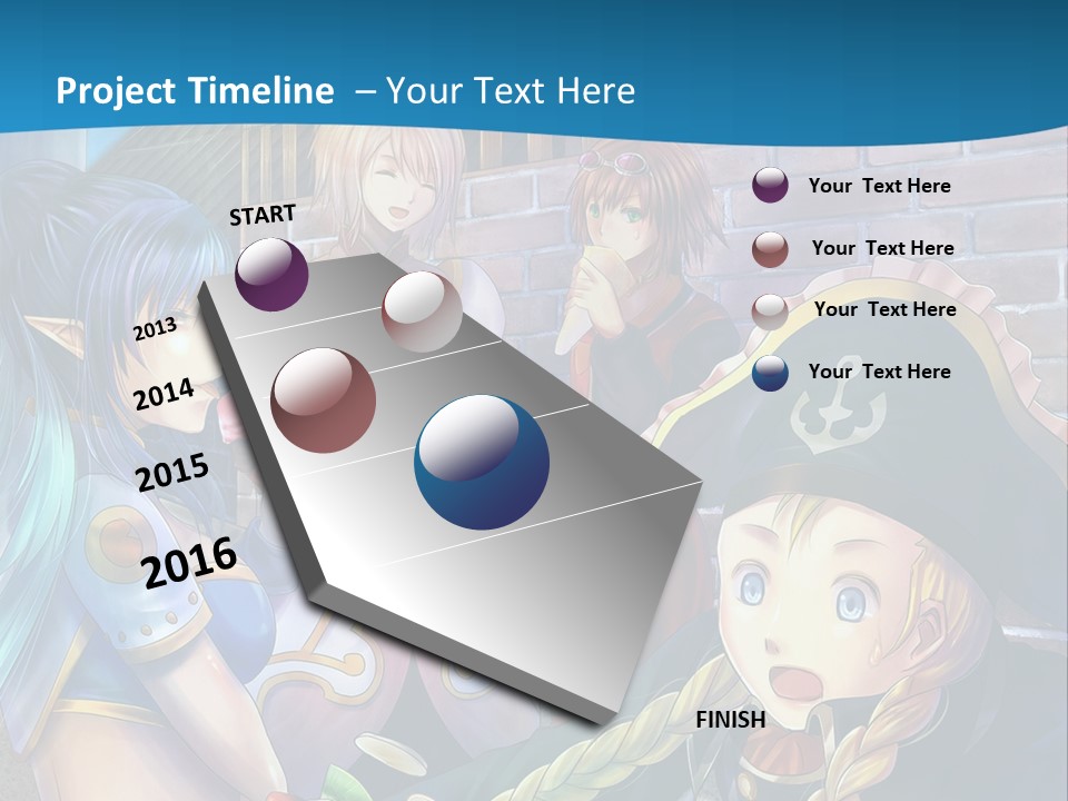 A Group Of People Standing Next To Each Other PowerPoint Template