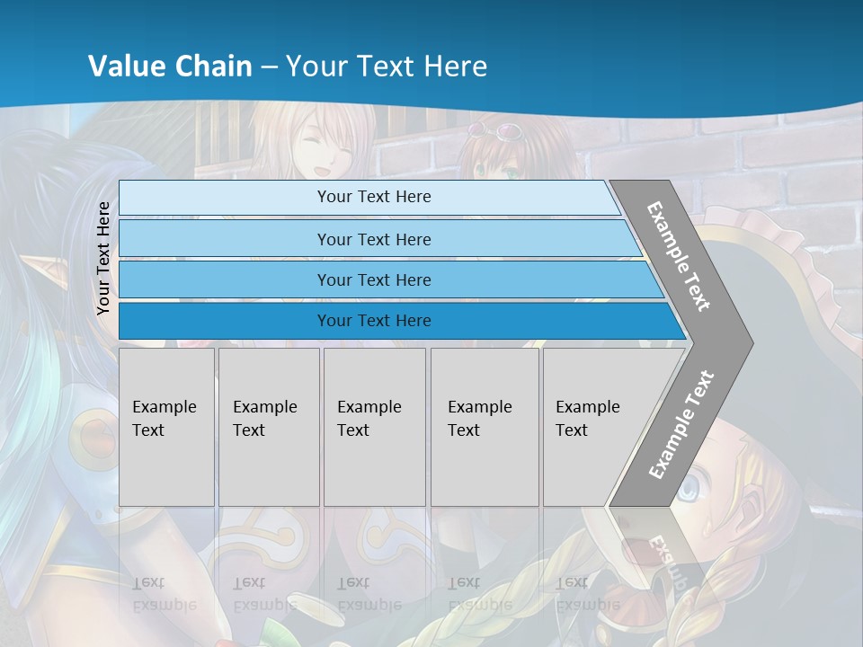 A Group Of People Standing Next To Each Other PowerPoint Template