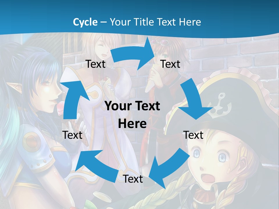 A Group Of People Standing Next To Each Other PowerPoint Template