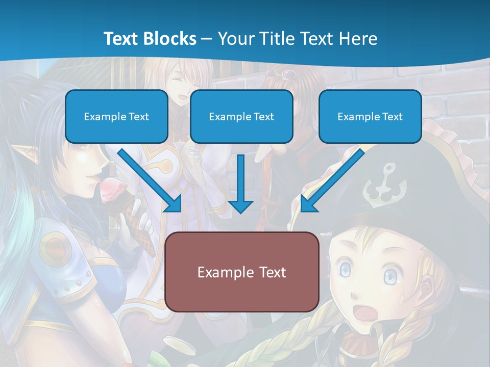 A Group Of People Standing Next To Each Other PowerPoint Template