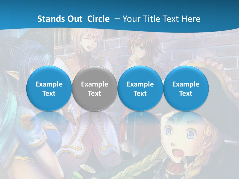A Group Of People Standing Next To Each Other PowerPoint Template