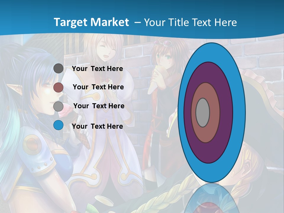 A Group Of People Standing Next To Each Other PowerPoint Template