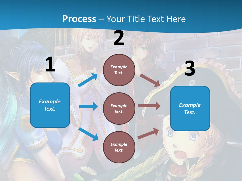 A Group Of People Standing Next To Each Other PowerPoint Template