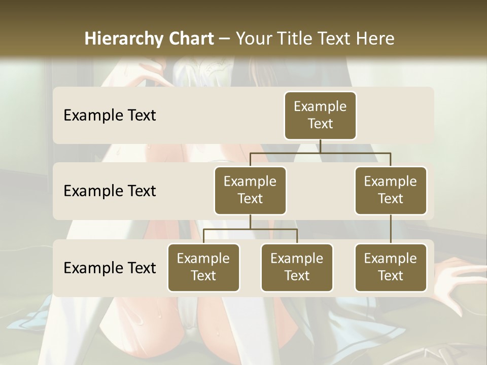 A Girl Sitting On The Floor With Her Legs Crossed PowerPoint Template