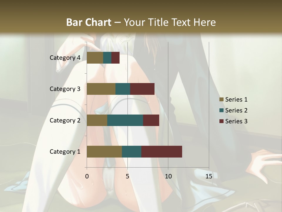 A Girl Sitting On The Floor With Her Legs Crossed PowerPoint Template