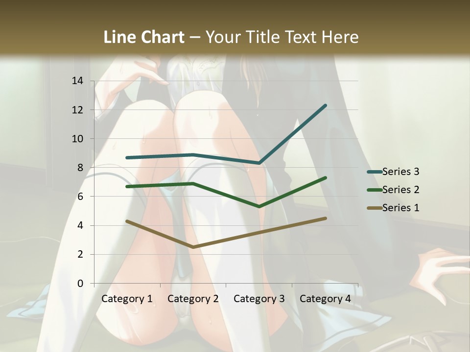 A Girl Sitting On The Floor With Her Legs Crossed PowerPoint Template