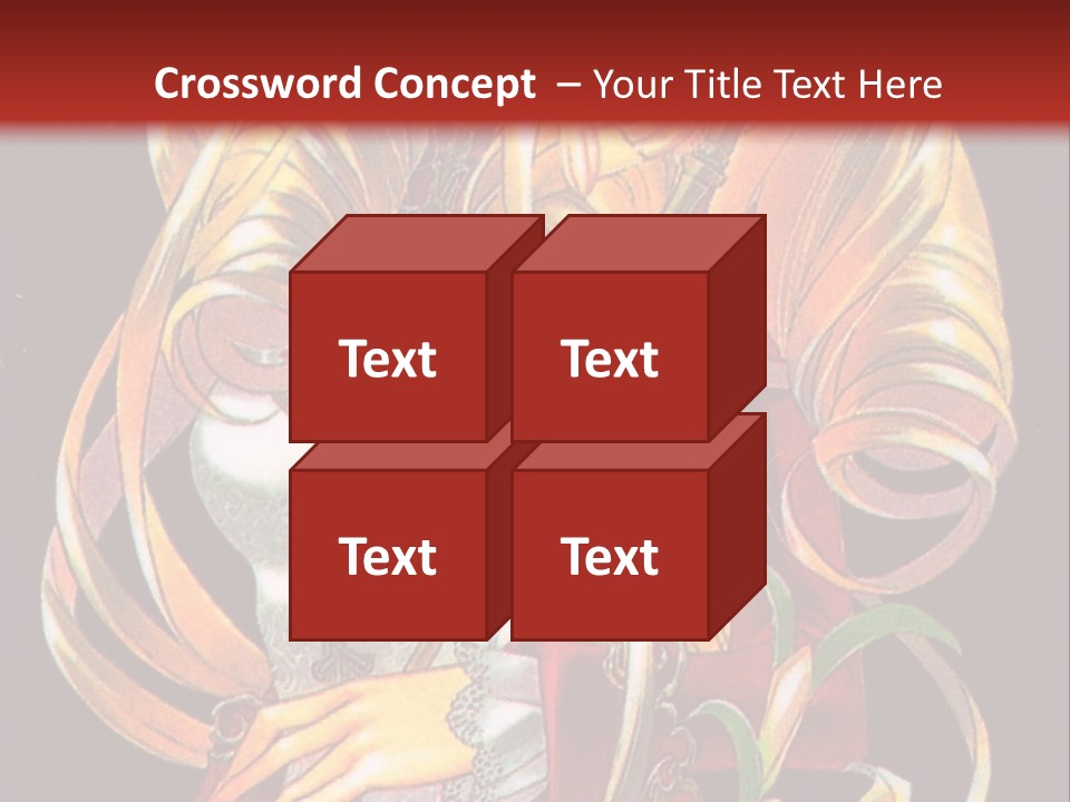 A Beautiful Woman With Flowers On Her Body Powerpoint Template PowerPoint Template