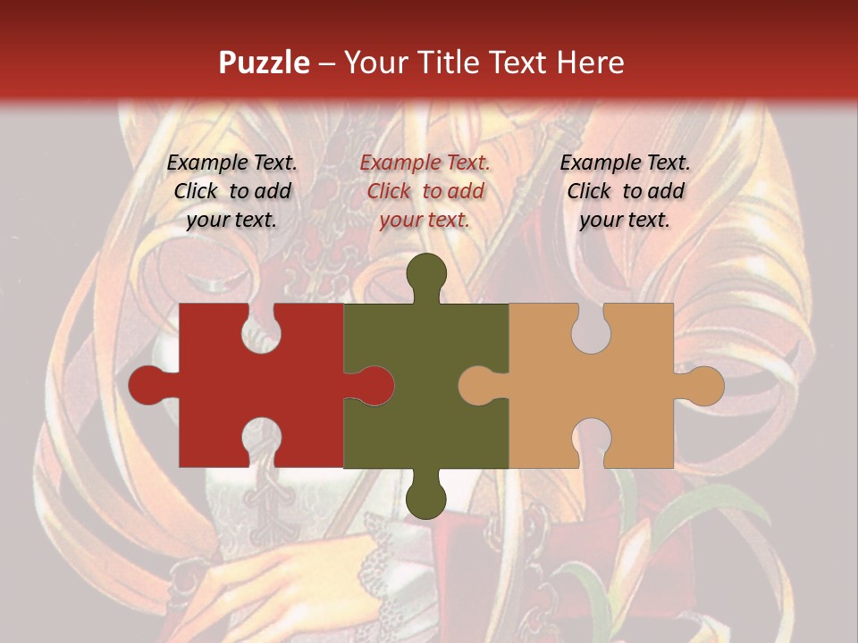 A Beautiful Woman With Flowers On Her Body Powerpoint Template PowerPoint Template