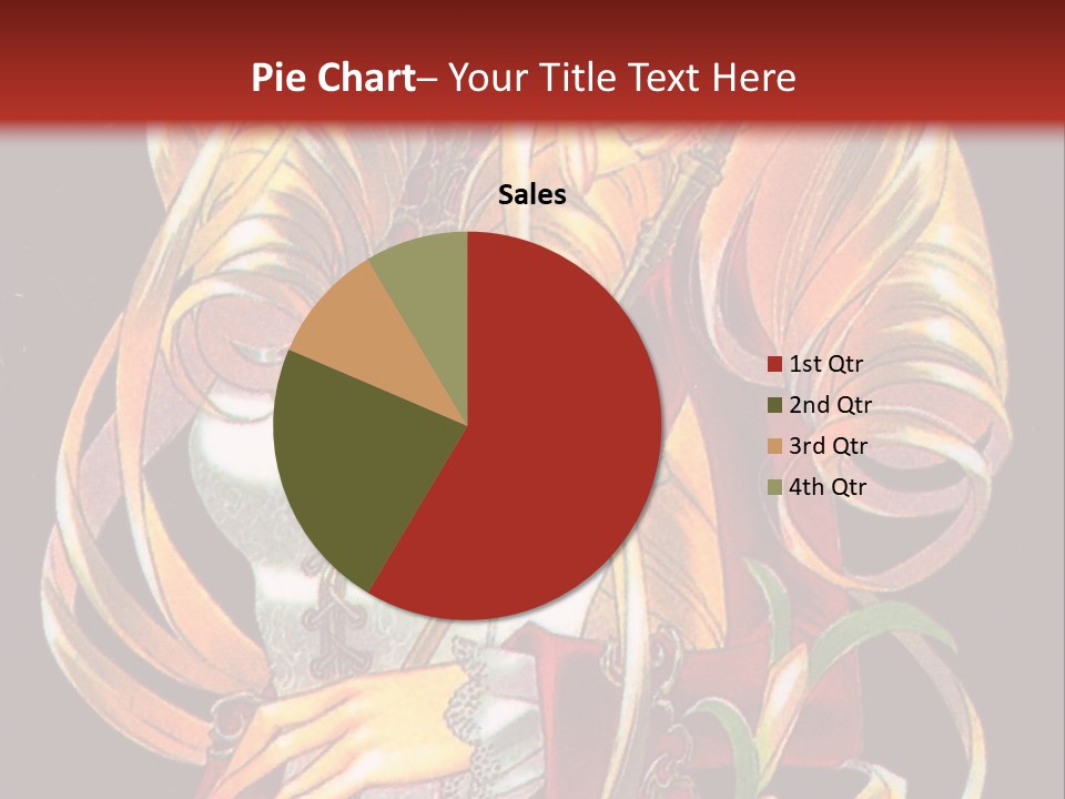 A Beautiful Woman With Flowers On Her Body Powerpoint Template PowerPoint Template