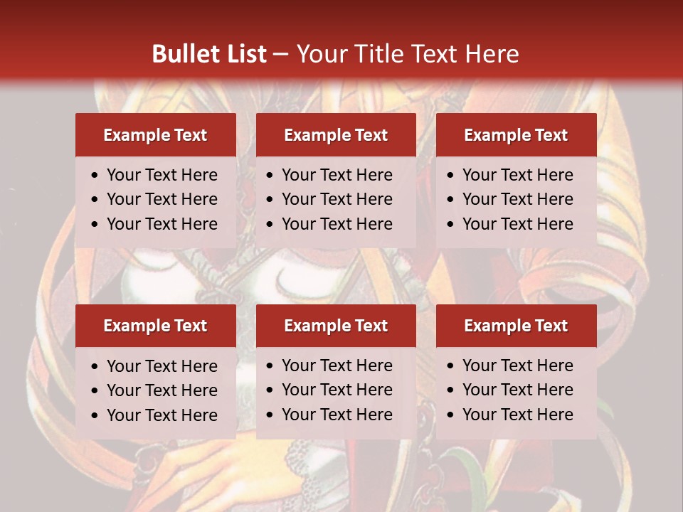 A Beautiful Woman With Flowers On Her Body Powerpoint Template PowerPoint Template