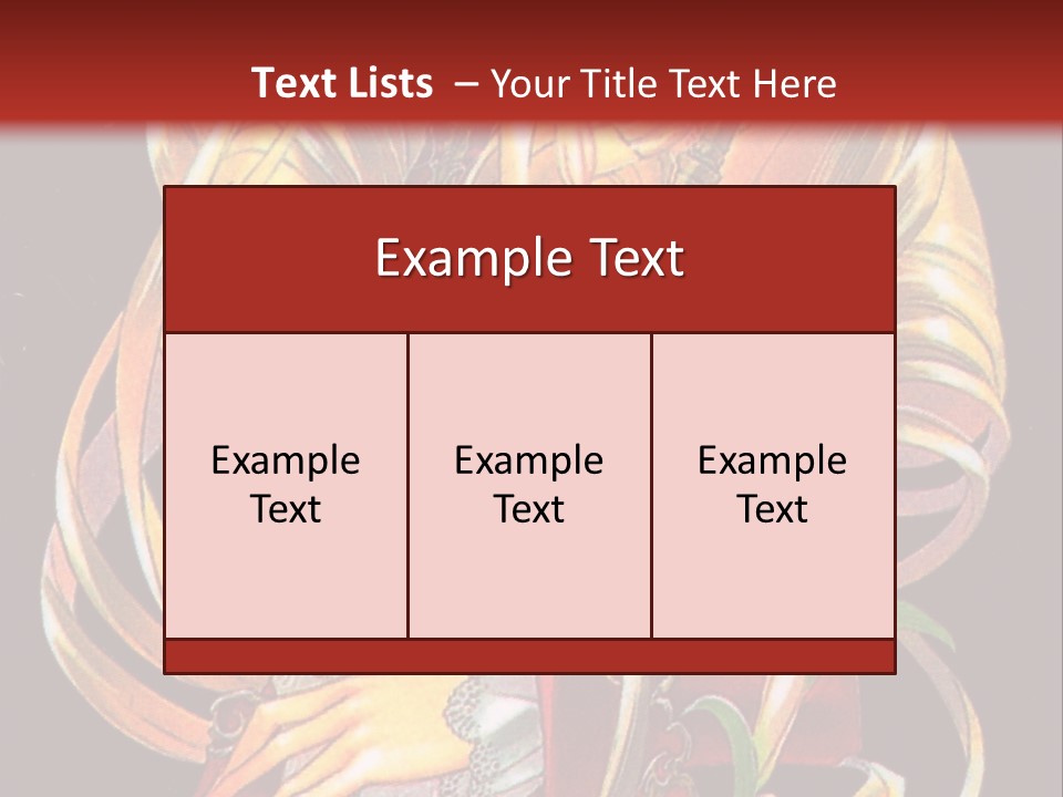 A Beautiful Woman With Flowers On Her Body Powerpoint Template PowerPoint Template